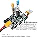 Crazepony 1S LiPo LiHV Charger Board for Blade Inductrix Tiny Whoop Micro JST 1.25 and JST-PH 2.0 1S LiPo Battery with JST and Micro Losi Cable