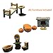 PRETMANNS Fairy Garden House Kit - Miniature Accessories & Furniture – House is 9.25”High – Door Opens Wide – Fairy Garden Supplies