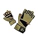 Crown Gear Weightlifting Gloves for Crossfit Workout Training - Fitness Gym Bodybuilding Gloves for Men or Women - Best for Heavy Weight Lifting Exercise Integrated Full Wrist Support Wraps (M)
