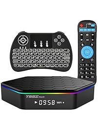 EVANPO T95Z PLUS Android 7.1 TV BOX Amlogic S912 Octa-core CPU 3GB RAM 32GB ROM (Backlight Wireless Keyboard Included)