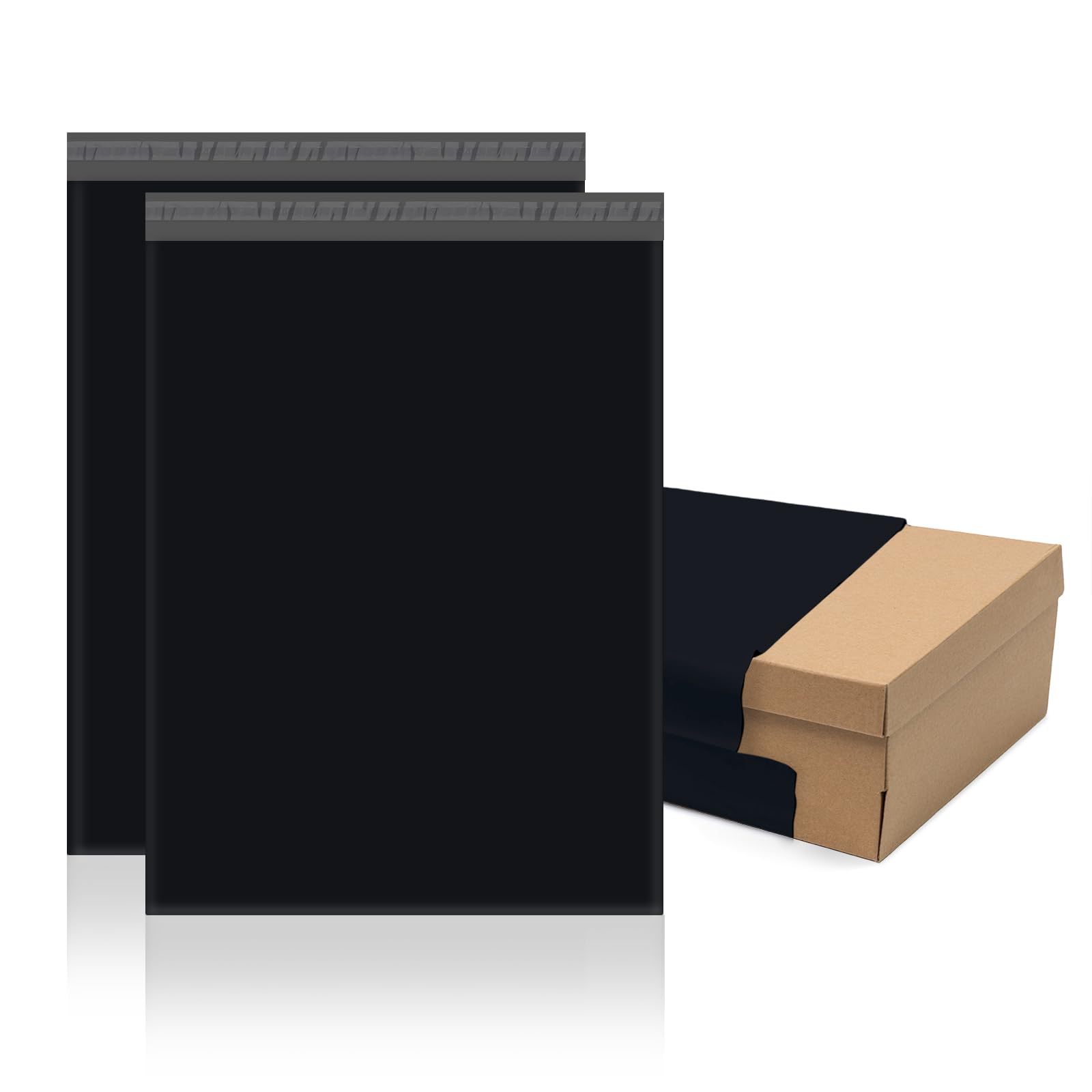 Photo 1 of Fuxury Poly Mailers 25 Pcs 17.7 X 22", XL Shipping Bags for Clothing, Strong Adhesive Shipping Mailing Envelopes,Large Self-Sealing Polymailer for Small Business Black #10