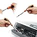 SHOWPIN 12 in 1 TR20 Computer Repair Screwdriver Set, Multi-Purpose Repair Kit, Including Phillips, Torx, Flathead, Hex, Pozi 5 Types of Bit, Suitable for Home Appliances and Furniture Repair