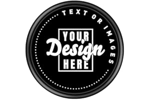 200 Custom Plastic Tokens Poker Chips,Add Your Personal Logo and Text for Wedding,Casino Night,Bar,Golf and Birthday Party (B