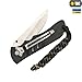 M-Tac Helix Paracord Tactical Knife Lanyard with Skull Bead (Olive)