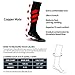 Compression Socks(20-30 mmHg) for Men Women, for Running, Pregnancy, Flight, Travel, Nursing, Boost Stamina, Speed Up Recovery, Better Blood Circulation, Blue,1 Pair (XL)