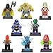 DC Super Hero Minifigures Killer Croc Blue Beetle Starfire Saturn Girl Robin Learning Toys Building Blocks Kids Toy Legoed Compatible