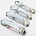 A-PADS Compatible with(Just Overlay Stick on) 4 Chrome Door Handle Cover for 02-03 04 05 06 07 08 09 10 Ford Explorer/Explorer Sport TRAC 07-10/Lincoln Aviator 03-04 05 - W/O Passenger Key