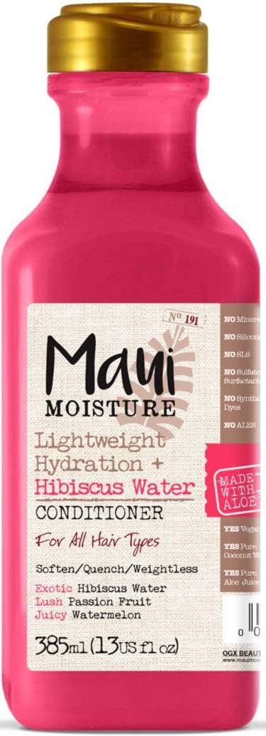 (Pack of 2) Maui Moisture Weightless Hydration & Hibiscus Water SHAMPOO x 385ml & CONDITIONER x 385ml ALL HAIR TYPES - Image 5