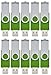 Flash Drive 256MB USB 2.0 Memory Stick 10 Pack Pendrives 256 MB Zip Drive Small Capacity Bulk Thumb Drives Swivel Green Pen Drive Portable Jump Drive with 10pcs Lanyards Promation Gift by FEBNISCTE