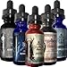 Beard Gains Beard Oil for Men - Organic Beard Growth Oil, Moisturizer & Conditioner, Softens & Strengthens Facial Hair, Reduces Itch, Promotes Healthy Beard (1oz, Pristine)