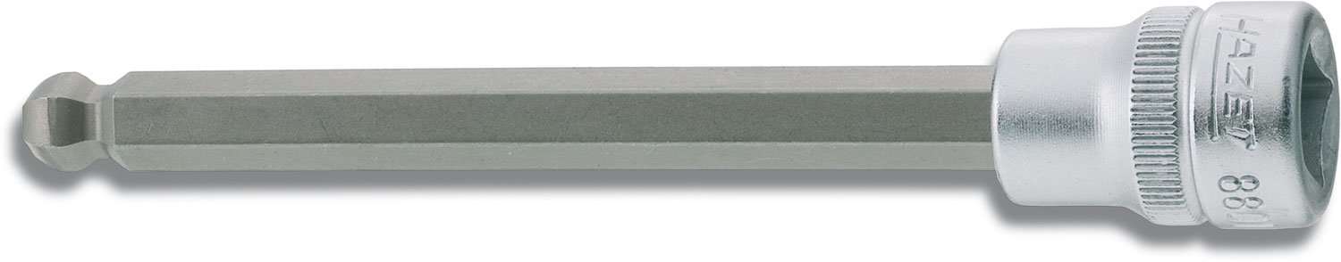 HAZET 8801KK-6 Hexagon Profile Screwdriver Socket - CVD-Tin Coated