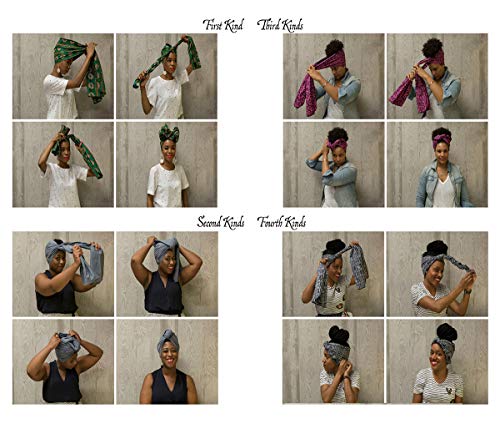 4 Women+Head+Wrap+Scarf+Hair+Muslim+Bohemian+Boho