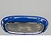 Hooke Road Blue Reading Light Cover Trim for 2011-2018 Jeep JK Wrangler Unlimited 4-Door - Set