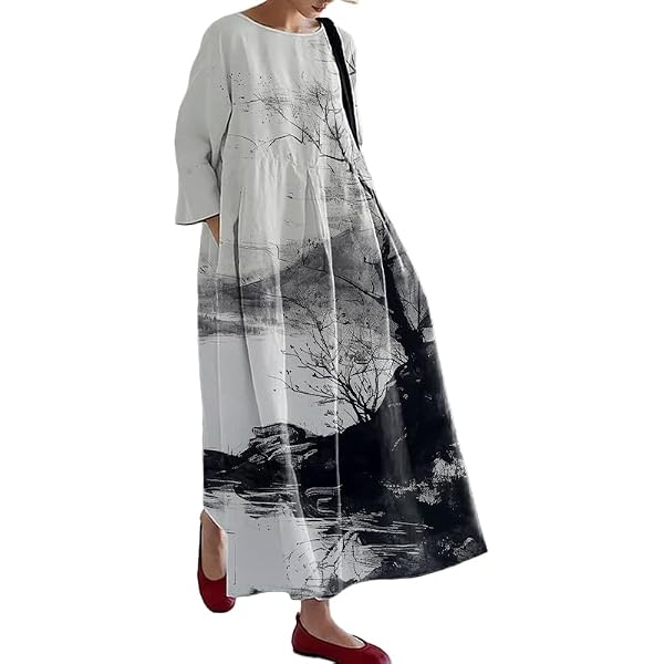 maxi dress dots Petal and Pup Women's Arella Maxi Dress