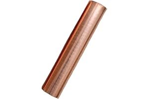 HWYEE 1PCS 99.98% Pure Copper Rod 3/4''(20mm) Dia 3.94'' Lengther Copper Round, Rod Solid Copper Bar for Metal DIY Craft Metal Working Hobbies（1PCS,20 * 100mm）