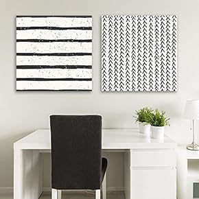 2 Panel Square Abstract Patterns Patterns x 2 Panels