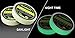 Glow in The Dark Fluorescent Tape 30' ft Length x 1 Inch Wide, Premium Quality Non-Toxic, 12 Hour Glow. Sticks Easily & Waterproof. Perfect for Home and Office use.