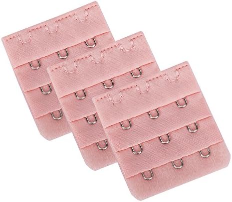 CANCA Seamless Sleeping Nursing Wirefree Bra for Breastfeeding Bralette with Bra Extender (One Size, Bra Extender: Pink 3pcs/Pack)
