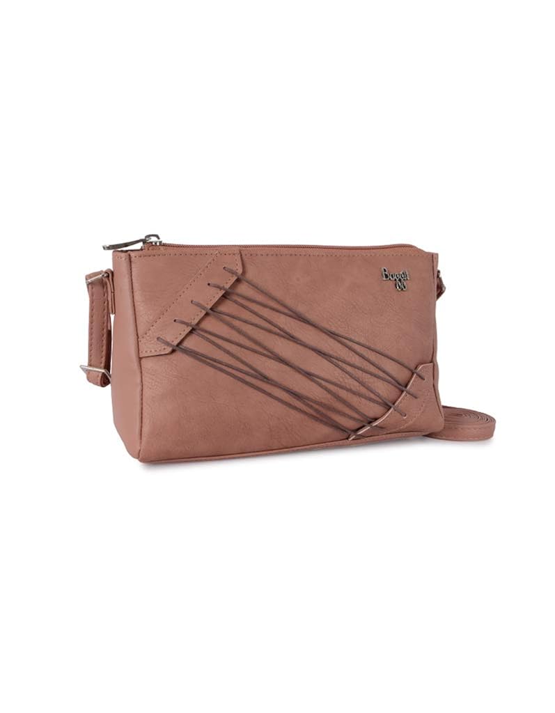baggit women's sling bag (rose)