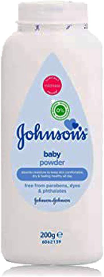 Baby Powder 200g x 4 Skin Soft Care Comfortable Dry, 200 g (Pack of 4)