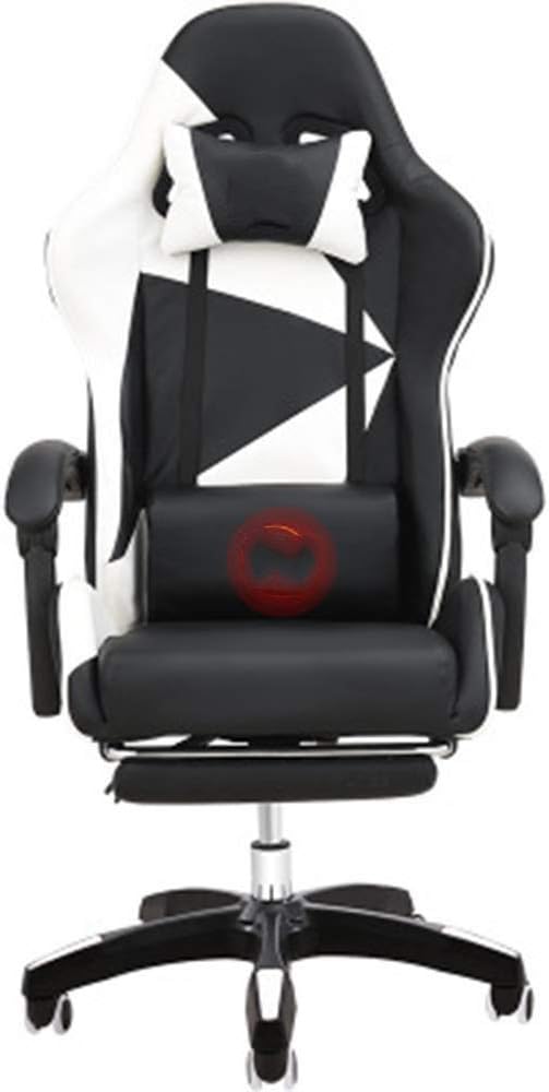 MUBAY Gaming Chair Office Chair High Back Computer Chair PU Leather Desk Chair Ergonomic Adjustable Swivel Task Chair with Headrest and Lumbar Support