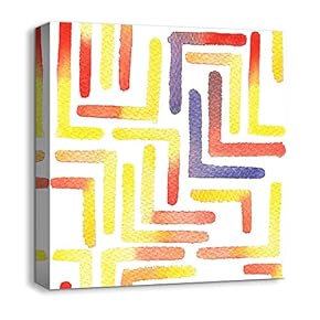 signwin Canvas Wall Art Abstract Color Canvas Prints...