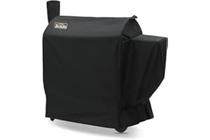 Jiesuo Grill Cover for Traeger 780/34 Series Grills, Heavy Duty and Waterproof Pellet Cover for Traeger BAC504 Full-Length Pro 780 Grill