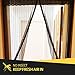 Tresalto MAG Magnetic Screen Door with Heavy Duty Mesh Curtain and FITS Door Size up to 34”-82