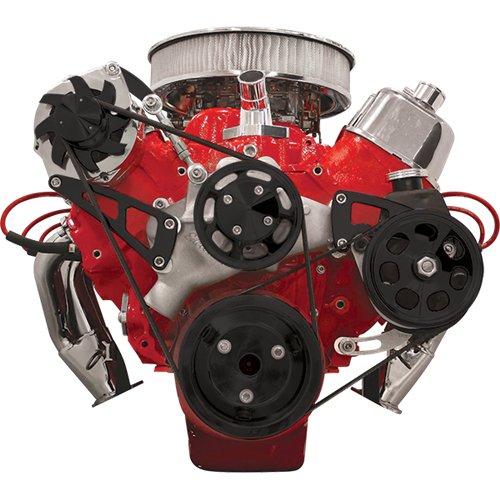 Buy BILLET SPECIALTIES BIG BLOCK CHEVY BLACK SERPENTINE CONVERSION KIT