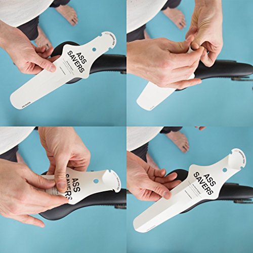 Ass Savers SmartAss Bicycle Rain Fender, Blue