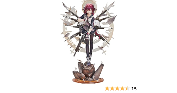 Amazon Com Good Smile Arknights Exusiai Elite 2 Pvc Figura Multicolor Juguetes Y Juegos