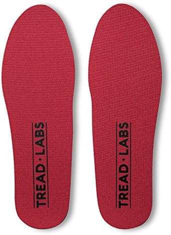 Tread Labs Stride Insole Replacement Top Covers – Polyurethane Foam Outlasts EVA 5 to 1 – Pure Antimicrobial Treatment - M8-9.5