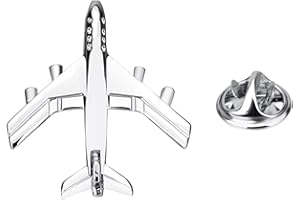 Jet Airplane Commercial Jetliner Lapel Pin, Aviation Enthusiasts Gift, Airline and Pilot Accessories