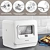 Mini-Portable-Dishwasher-5-Programs-Normal-ECO-Intensive-Fast-and-Glass-Compact-Table-Top-Dishwasher-with-LED-Display-Touch-Control-Delay-Start-5L-Water-Requirement Mini Portable Dishwasher, 5 Programs (Normal, ECO, Intensive, Fast and Glass), Compact Table Top Dishwasher with LED Display, Touch Control, Delay Start, 5L Water Requirement