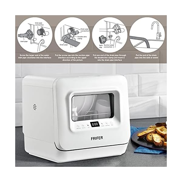 Mini-Portable-Dishwasher-5-Programs-Normal-ECO-Intensive-Fast-and-Glass-Compact-Table-Top-Dishwasher-with-LED-Display-Touch-Control-Delay-Start-5L-Water-Requirement Mini Portable Dishwasher, 5 Programs (Normal, ECO, Intensive, Fast and Glass), Compact Table Top Dishwasher with LED Display, Touch Control, Delay Start, 5L Water Requirement