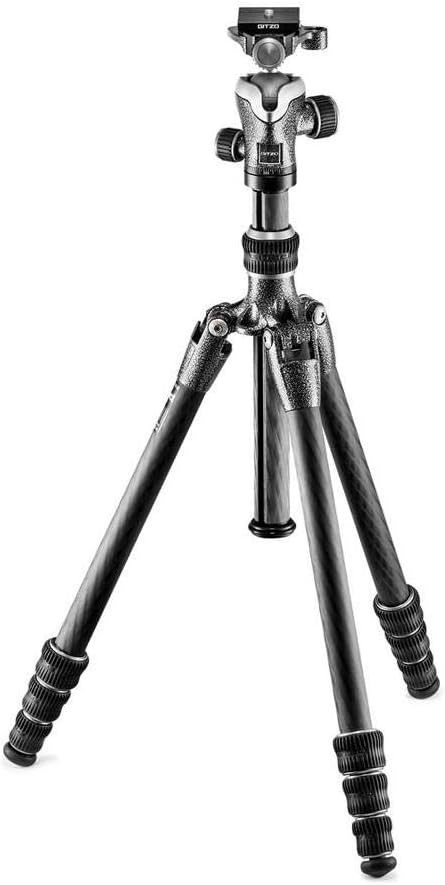 Gitzo GK0545T-82TQD Series 0 Traveler Kit with GT0545T 4 Section Tripod & Head (Black)