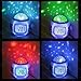 Lily's Home Starry Night Projector and Sound Shooter. With 6 Lullabies and 4 Nature Sounds. Large LCD Alarm Clock