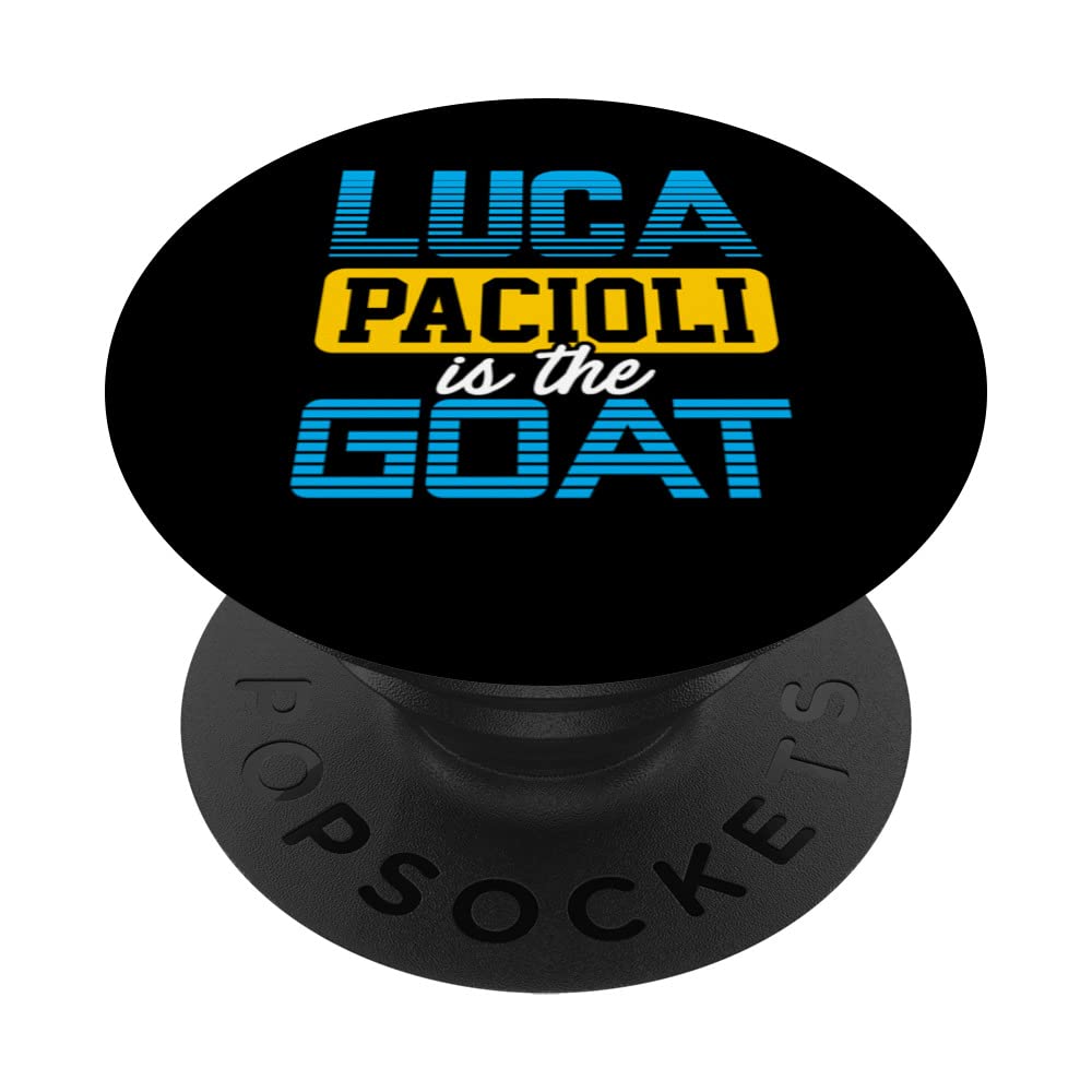 Luca Pacioli Accountant Controller CPA Bookkeeper Funny Cute PopSockets Swappable PopGrip