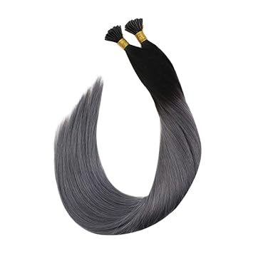 Ugeat 18inch Pre Bonded Keratin Hair Extensions 1g S Stick Tip I