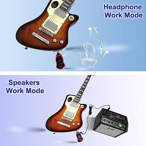 Gitafish Bass Guitar Headphone Mini Amp Bluetooth Electric Bass Micro Amps for Electric Guitar
