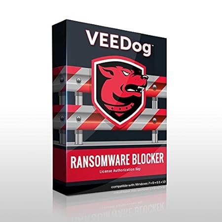 SOFTWARE to block RANSOMWARE -- VEEDog® Premium Ransomware Blocker -- Block Ransomware -- 15 month -- Single License