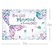 MEHOFOTO 7x5ft Mermaid One Birthday Photography Backdrop Under Sea Girl Princess 1st Birthday Party Decoration Mermaid Tail Purple Pink Teal Sparkle Glitter Photo Studio Background Banner