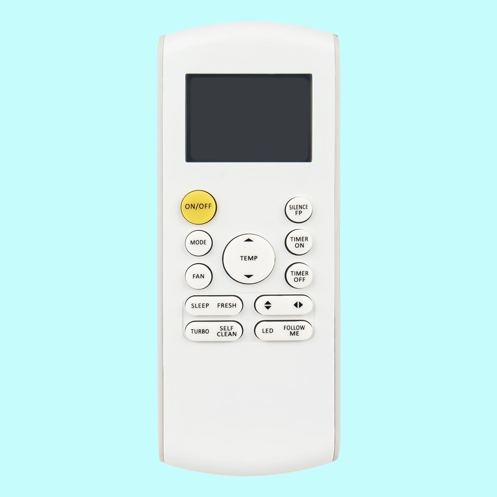 RG57A4-BGEF RG57A4/BGEF VINABTY Replacement Remote Control Fit for INVENTOR Air Conditioner AR1MVI-09WFR AR1MVO-09 AR1MVI-12WFR AR1MVO-12 AR1MVI-18WFR AR1MVO-18 AR1MVI-24WFR AR1MVO-24 P6MVI-09WFR