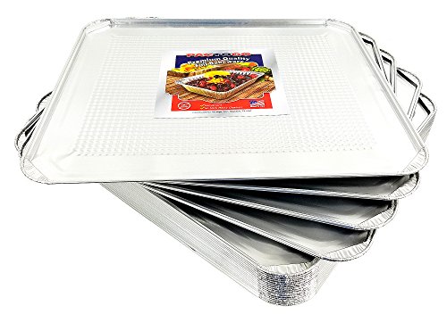 Pactogo Aluminum Foil Oven Liner Sheet Pan 20/Pk - 18