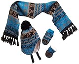 N'Ice Caps Little Boys And Infants Sherpa Lined Geo Print Knitted Set