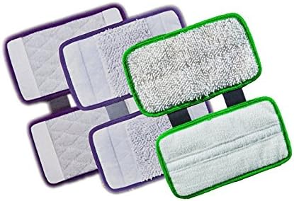 Eshoppercity Replacement Pads - 3pcs Carpet Cleaning pad and Scrub pad, Hard Floor Microfiber (2pc Pack) for Shark Sonic Duo XTCRU500