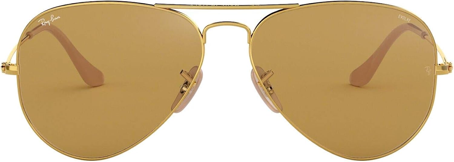 ray ban aviator plain glass