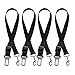 NewCool 4 Pack Pet Car Seat Belt, Nylon Material, 18-30in Adjustable