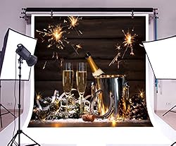Leyiyi 7x7ft Photography Backdrop Happy New Year