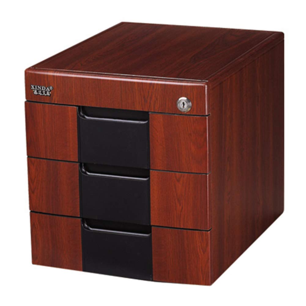 Amazon Com Aich Retro File Cabinet Wooden Office Safe Desktop